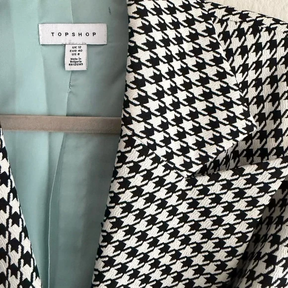 Topshop Collared Belted Jacket - Picture 5 of 5